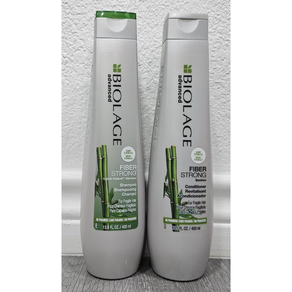 Matrix Biolage Advanced Fiber Strong Shampoo & Conditioner 13.5 Fl Oz